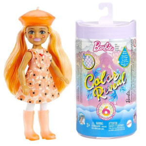 Barbie Lalka Chelsea Słońce I Deszcz Color Reveal