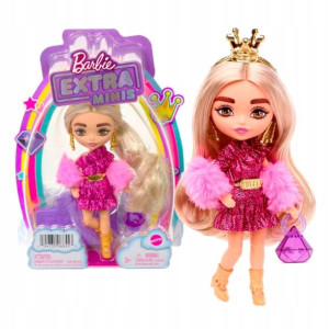 Mattel Barbie Extra Minis Lalka + Akcesoria Hjk67