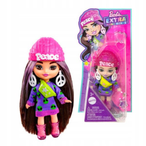 Mattel Barbie Extra Mini Minis Lalka + Akcesoria