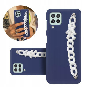 Etui Case BLINK MATOWE GRANAT do SAMSUNG A22 4G