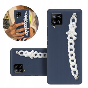 Etui Case BLINK MATOWE GRANAT do SAMSUNG A42 5G