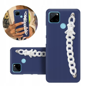 Etui Case BLINK MATOWE GRANAT Top do REALME C21Y