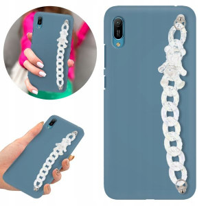 Etui Case BLINK MATOWE MORSKI do HUAWEI Y6 2019