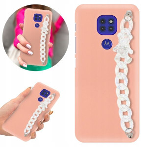 Etui Case Blink Matowe Łososiowy Do Motorola G9