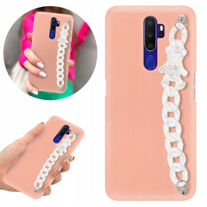 Etui Case Blink Matowe Łososiowy Do Oppo A9 2020