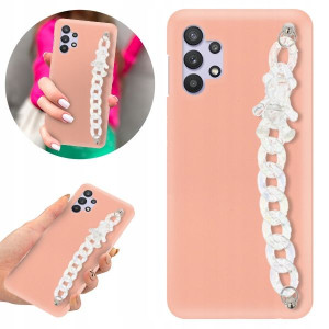 Etui Case Blink Matowe Łososiowy Do Samsung A32 4g