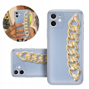 Etui Case BLINK METALIC NIEBIESKI Top do IPHONE 12