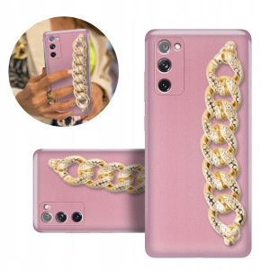 Etui Case Blink Metalic Różowy Do Samsung S20 Fe