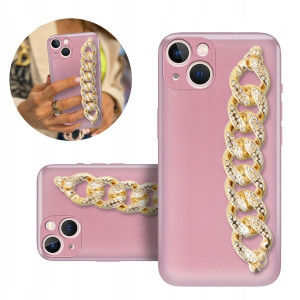 Etui Case BLINK METALIC RÓŻOWY Top do IPHONE 13