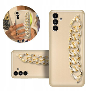 Etui Case Blink Metalic Złoty Do Samsung A13 5g
