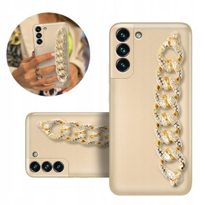 Etui Case Blink Metalic Złoty Do Samsung S22 Plus
