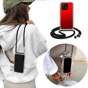 Etui Case Crossbody + Czarny Sznurek do XIAOMI 13