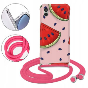 Etui Case CROSSBODY do SAMSUNG M13 5G Flower Wzory