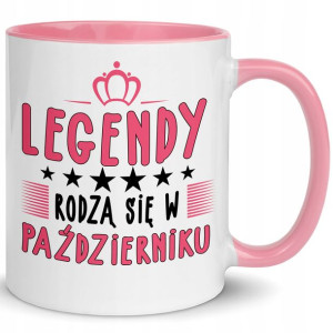 KUBEK na Prezent LEGENDY rodzą się w PAŹDZIERNIKU