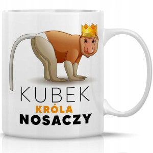 KUBEK na Prezent NOSACZ Janusz Śmieszne Wzory
