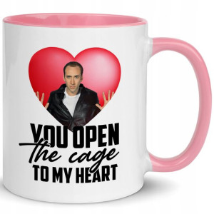 Kubek Na Prezent Z Nicolas Cage Śmieszne Memy Wzór