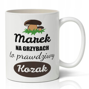 KUBEK NAJLEPSZY GRZYBIARZ 01prezent dla grzybiarza