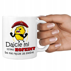 KUBEK Prezent do PRACY SZKOŁY Śmieszne WZORY MiX