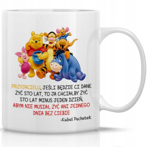 KUBEK Prezent KUBUŚ PUCHATEK Bajka Wzory + GRATIS