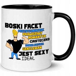 KUBEK Prezent na DZIEŃ CHŁOPAKA IMIĘ Dużo Wzorów