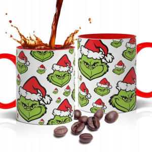 Kubek Prezent Na Mikołajki Świąteczny Grinch