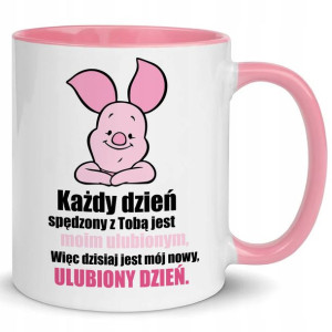 Kubek Prezent Prosiaczek Kubuś Puchatek Wz +gratis