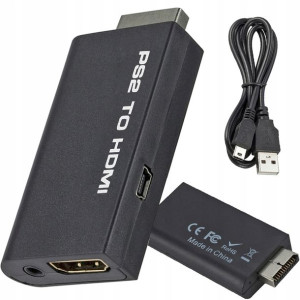 Adapter Ps2 Do Hdmi Konwerter Przejściówka Audio