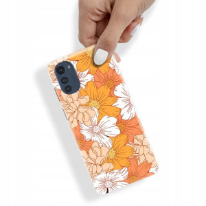 Etui Case do MOTOROLA E32s Wiosna Kwiaty Top Wzory