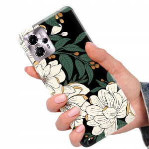 Etui Case Do MOTOROLA G23 Kwiaty Wiosenne Wzory