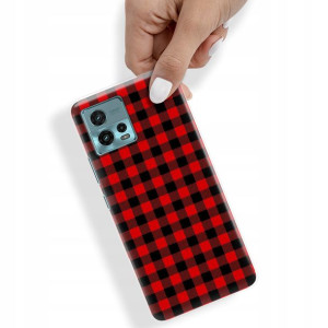 Etui Case Do MOTOROLA G72 W Kratkę KRATKA Wzory