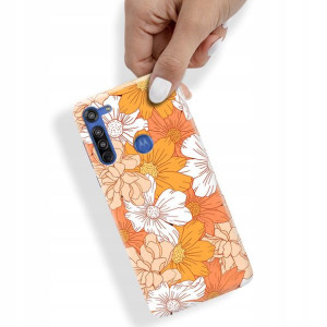 Etui Case do MOTOROLA G8 Spring Kwiatowe Top Wzory