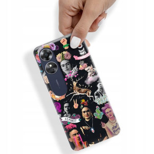 Etui Case do OPPO A17 Ostre Dziewczęce Top Wzory