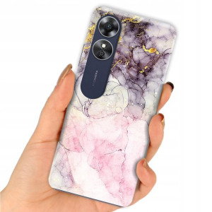 Etui Case do OPPO A17 Patterny Watercolor Wzory