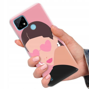 Etui Case do REALME C21 Zabawne Modne Top Wzory