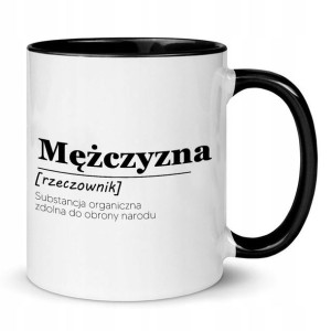 KUBEK Śmieszny PREZENT Definicje MĘŻCZYZNA Wzory