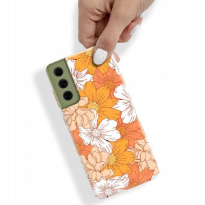 Etui Case do SAMSUNG S21 FE Wiosna Kwiaty Wzory