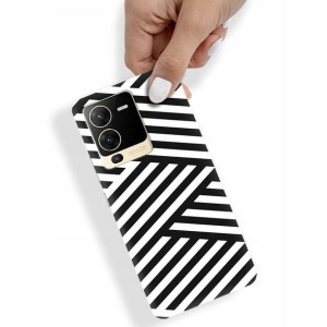 Etui Case do VIVO S15 Spring Wiosna Kwiaty Wzory