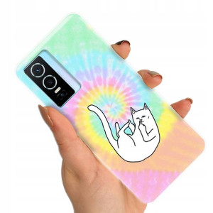 Etui Case do VIVO Y76 5G Zabawne Modne Top Wzory