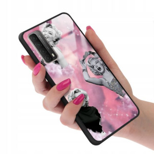 Etui Case Glass do HUAWEI Y7A Kobiece Girl Wzory