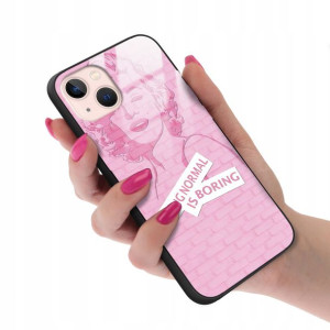 Etui Case Glass do IPHONE 13 Kobiece Girl Wzory