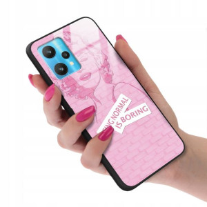 Etui Case Glass do REALME 9 PRO Kobiece Girl Wzory