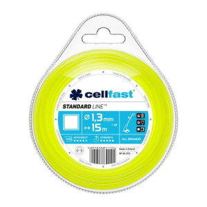 Żyłka tnąca STANDARD kwadrat 1,3mm x 15m