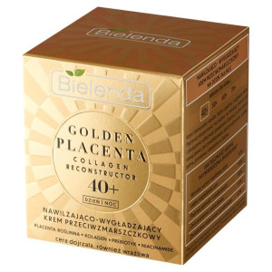 Bielenda Golden Placenta 40+ Nawilżająco - Wygładzający Krem przeciwzmarszc