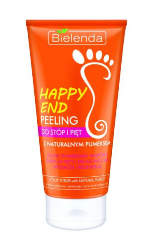 Bielenda Happy End Peeling do pięt i stóp z naturalnym pumeksem  125ml