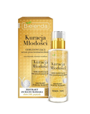 Bielenda Kuracja Młodości Odbudowujące serum przeciwzmarszczkowe na dzień i