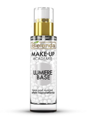 Bielenda Make-Up Academie Perłowa Baza pod makijaż Lumiere - efekt rozświet