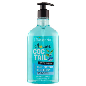 Bielenda Shower Coctail Żel pod prysznic energetyzujący Blue Matcha & Blueb