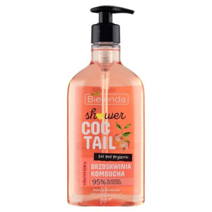 Bielenda Shower Coctail Żel pod prysznic odświeżający Brzoskwinia & Kombuch