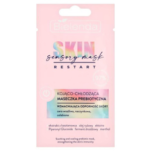 Bielenda Skin Restart Sensory Mask Kojąco Chłodząca Maseczka prebiotyczna -