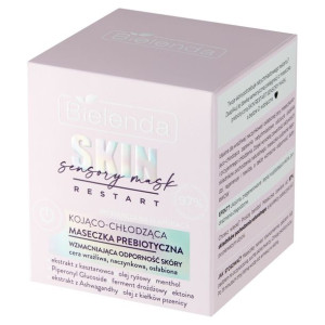 Bielenda Skin Restart Sensory Mask Kojąco-Chłodząca Maseczka prebiotyczna w
